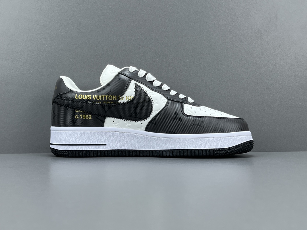 Lou**s x Nike Air Force 1 Low Black Size: 35-46
