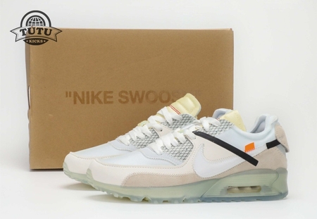 Nike OFF-WHITE x Air Max 90 White 40-47.5