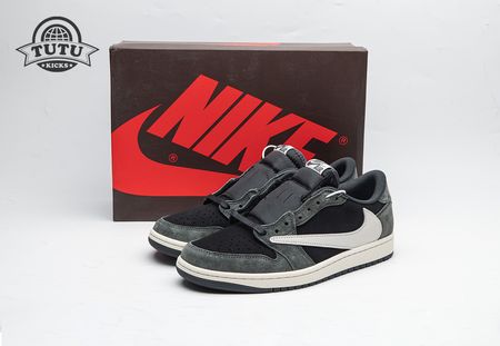 Travis Scott X Air Jordan 1 Low OG SP Grey Black Cream Size 36-47.5