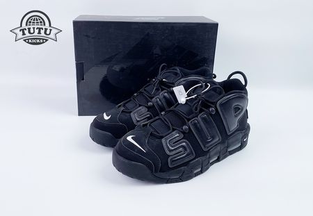 Nike Air More Uptempo Supreme Suptempo Black 902290-001 Size 40-47.5