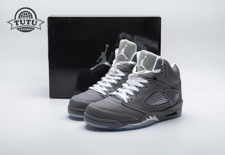 Jordan 5 Retro Wolf Grey 136027-005 Size 40-48.5