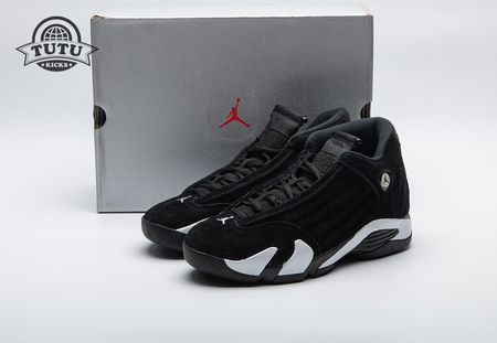 Jordan 14 Retro Black White 487471-016 Size 40.5-48.5