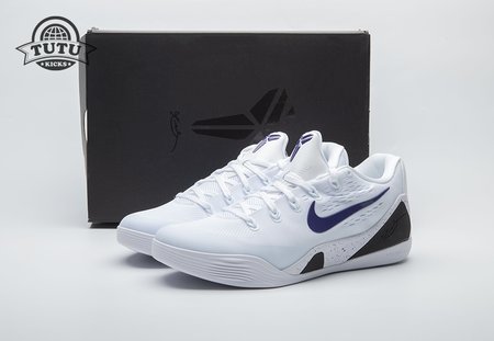 Nike Kobe 9 Elite Low EM Protro White Court Purple IH1401-100 Size 36-48.5